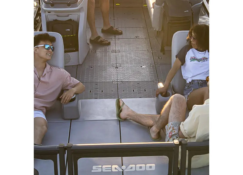 Sea-Doo- Switch Pontoon Soft Armrest with Cup Holder