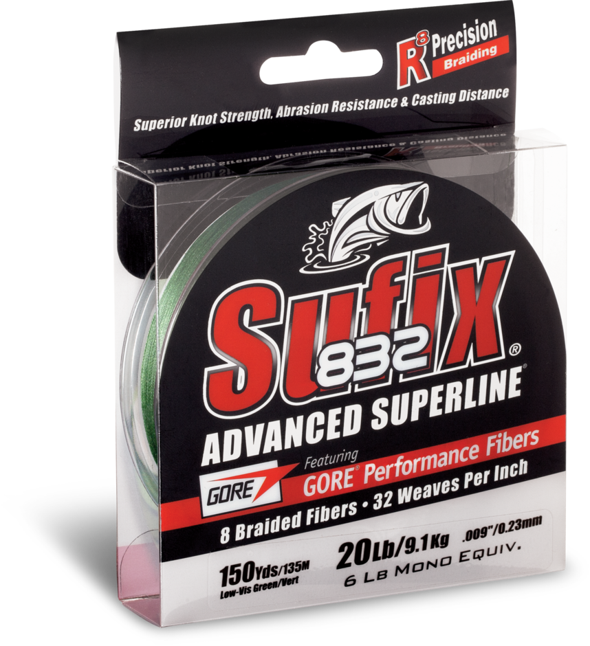 Sufix- 832 Advance Superline Gore Preformance Fibre Fishing Line