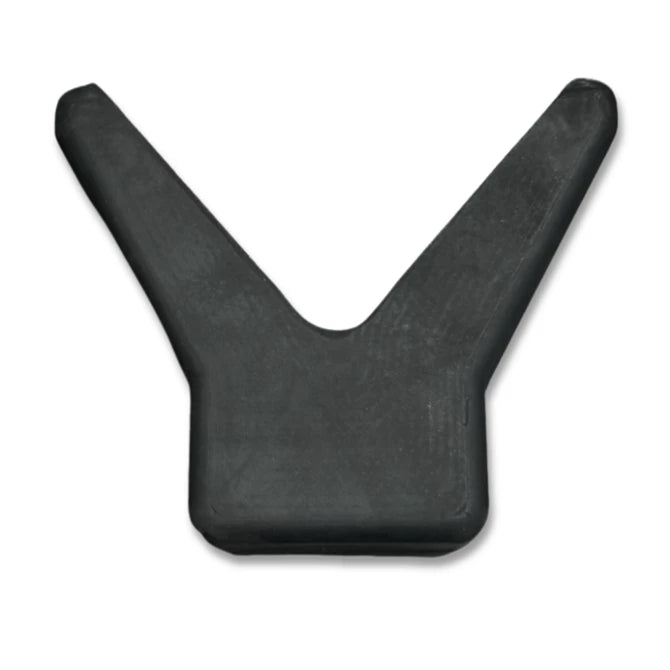 Tie Down- 2" Rubber Boat Bow Stop 3/8" Shaft