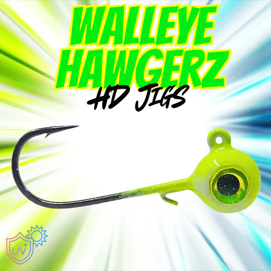 HCL- Walleye Hawgerz Long Shank Jig