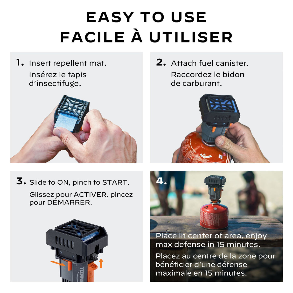 Thermacell- Mosquito Area Repellent Backpacker