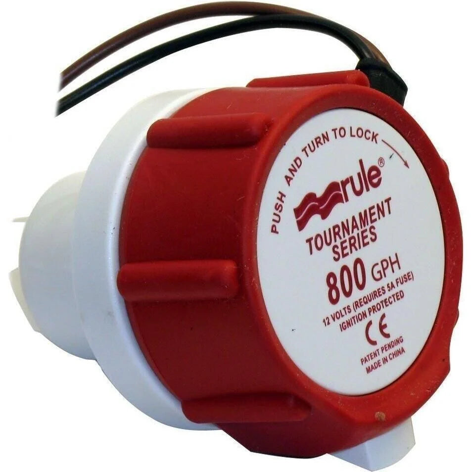 Rule- Tournament Series Livewell/ Baitwell Replacement Motor Cartridge