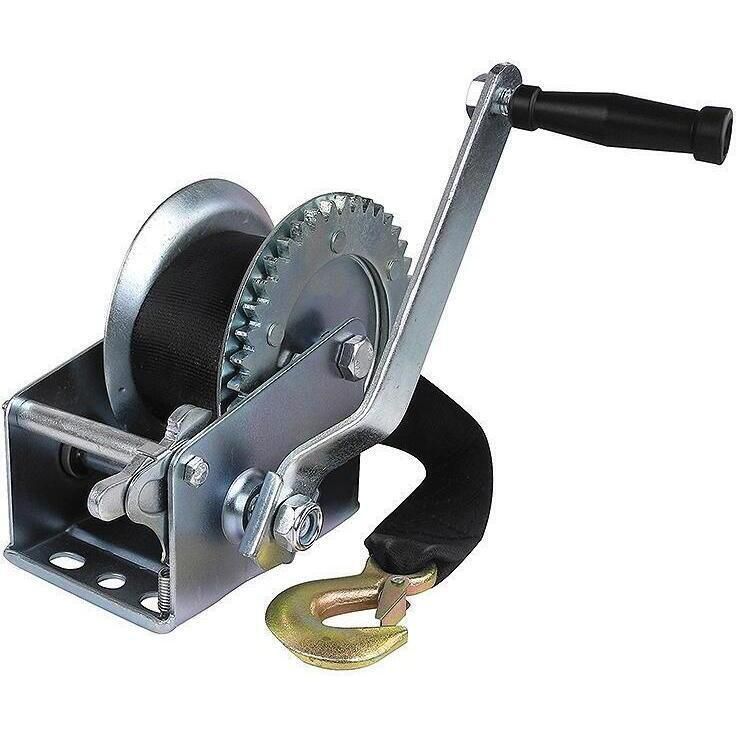 Seachoice- 1200lbs Manual Trailer Winch with Strap
