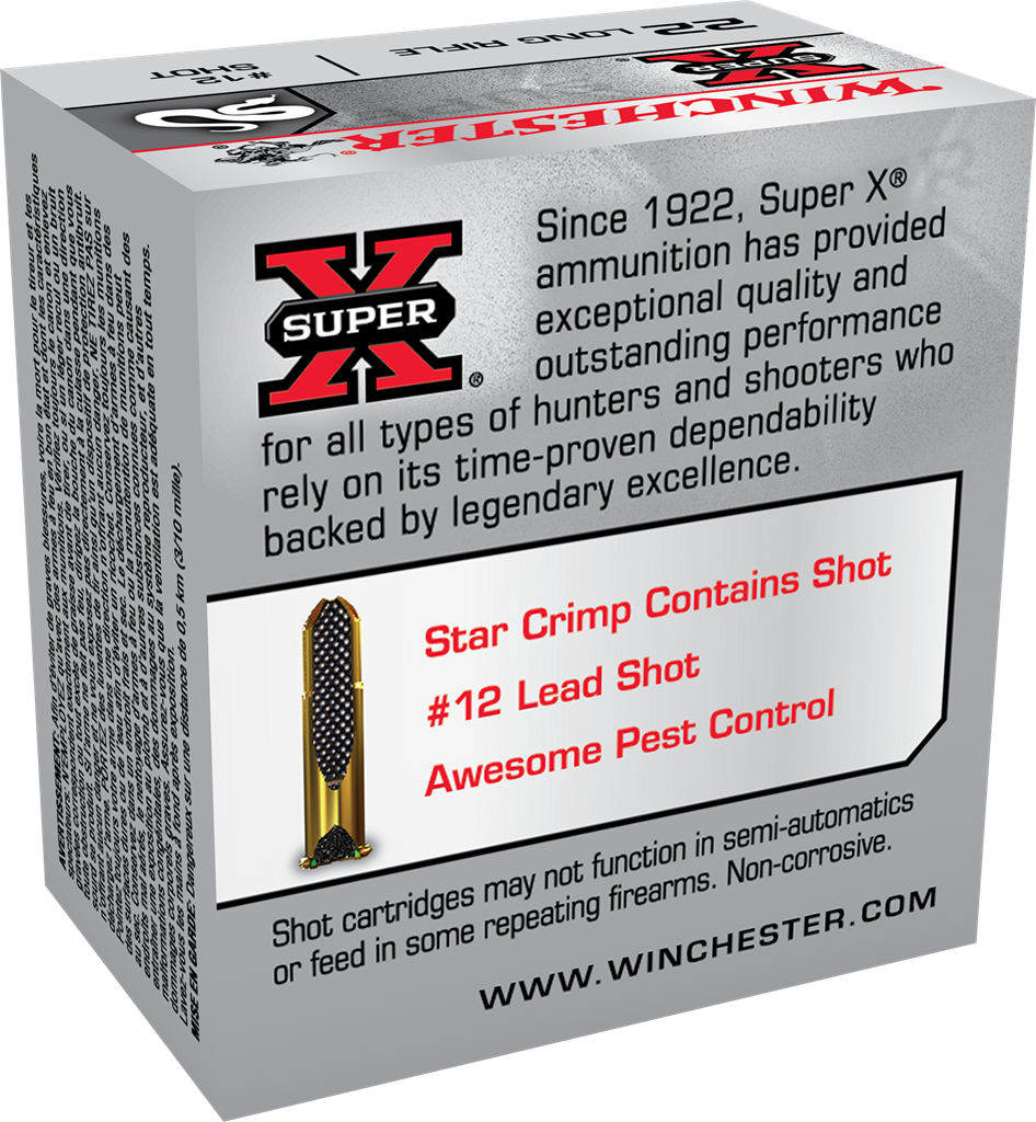 Winchester -Shot Super X Ammunition- 22 LR, #12