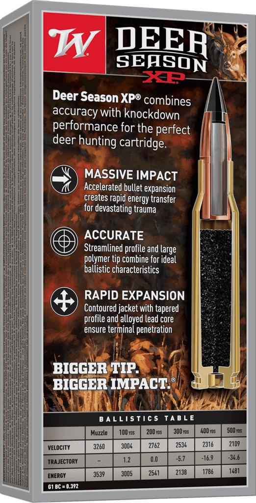 Winchester- Deer Season XP Ammunition- 300 WSM, 150 Grain