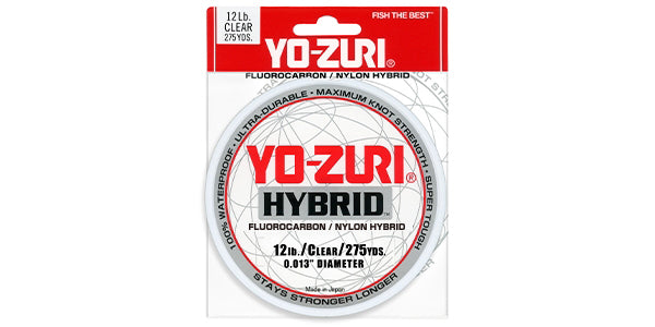 Yo-Zuri- Hybrid Flurocarbon/ Nylon Hybrid Fishing Line