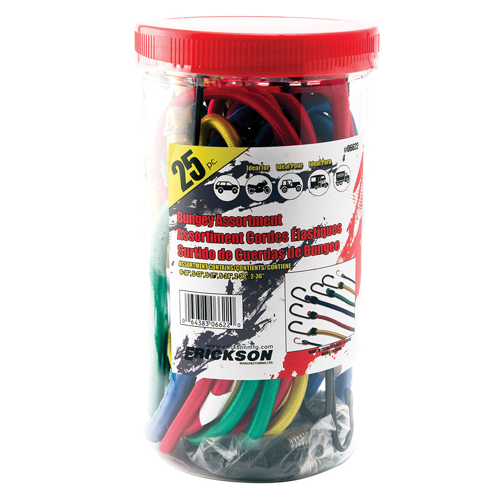 Erickson- Assorted Bungey Cords
