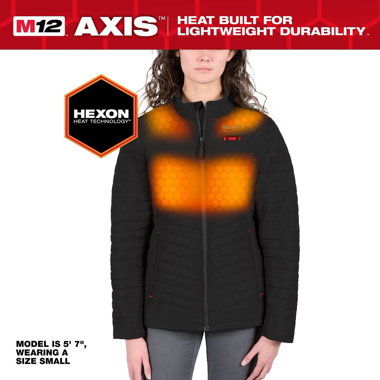Milwaukee- Women's M12 Axis Heated Jacked