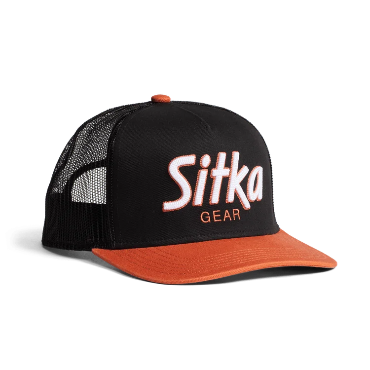 Sitka- 90s Script Hi Pro Trucker Hat