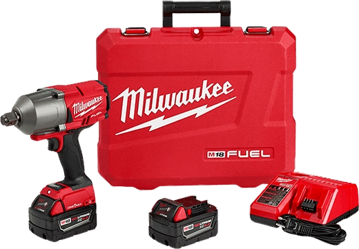 Milwaukee- M18 FUEL High Torque Impact Wrench 3/4" Friction Ring Kit