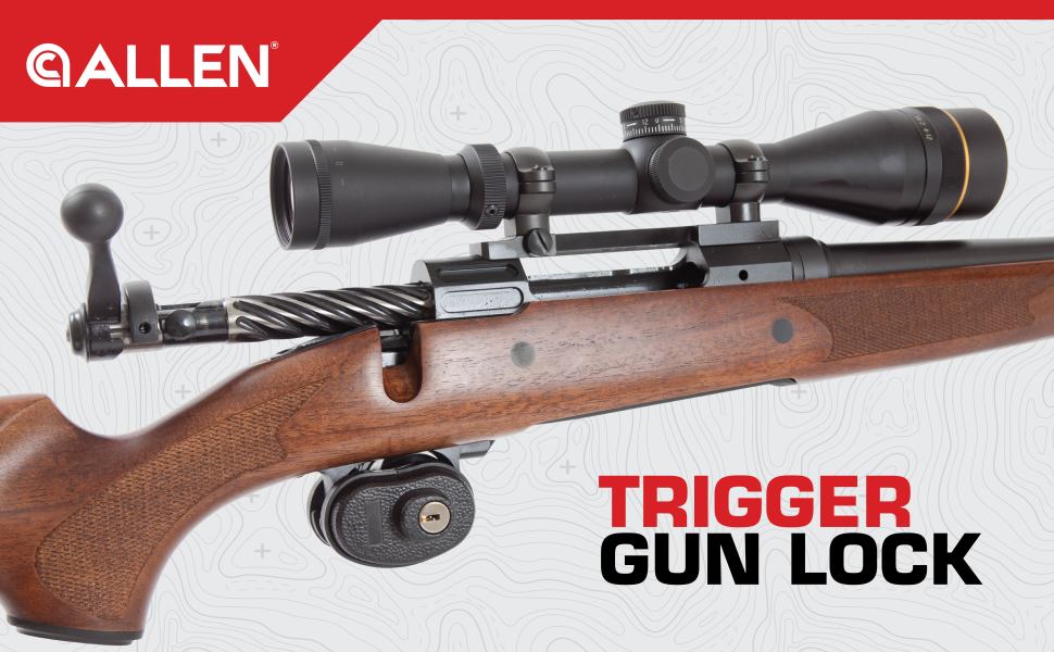 Allen- Trigger Gun Lock, Keyed