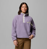 Columbia- Women's Helvetia II Cropped Half Snap Fleece Pullover