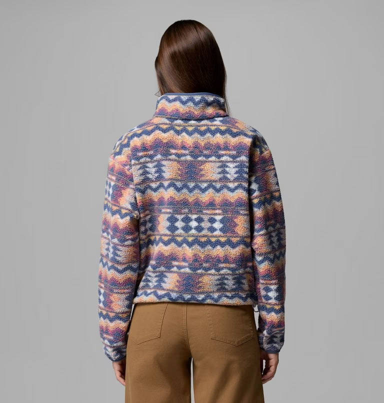 Columbia- Women's Helvetia II Cropped Half Snap Fleece Pullover