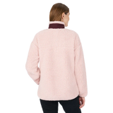 Ski-Doo- Women's Sherpa Fleece Quater Zip Sweater
