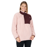 Ski-Doo- Women's Sherpa Fleece Quater Zip Sweater