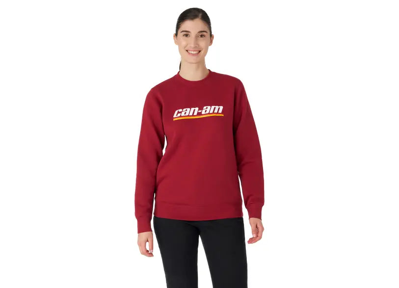 Can-Am- Women's Enblem Crewneck Sweatshirt