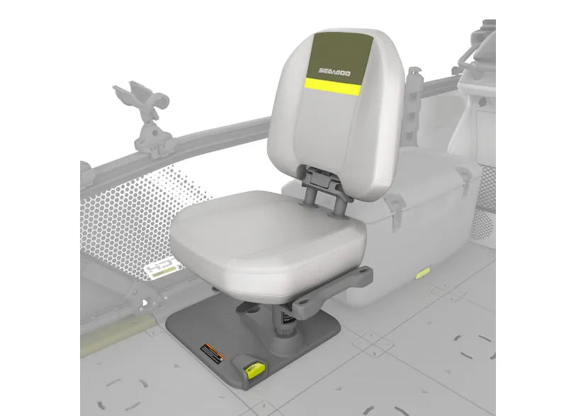 Sea-Doo- Switch Pontoon Quick-Attach Fishing Pedestal Seat