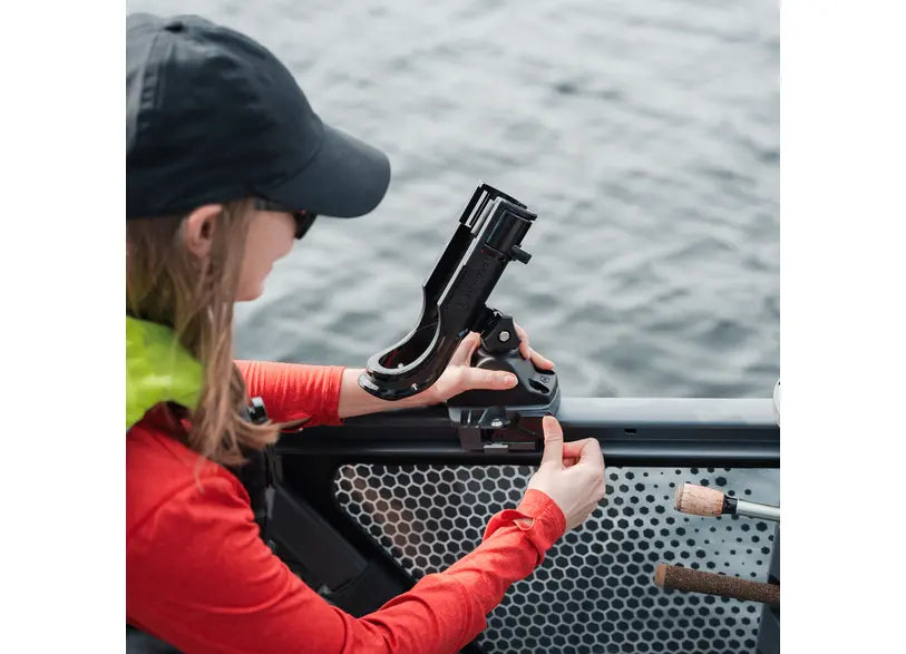 Sea-Doo- Attwood Rail Rod Holder with LinQ Lite for Switch Pontoons