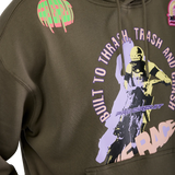 FOX- Pro Circuit Oversized Fleece Pullover Hoodie