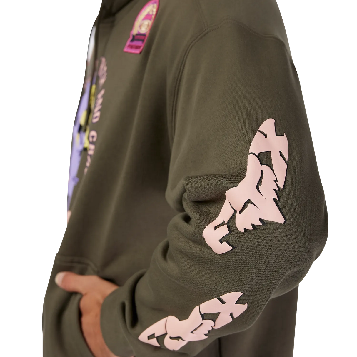 FOX- Pro Circuit Oversized Fleece Pullover Hoodie