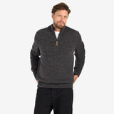 Ski-Doo- Men's Club House Quarter Zip Sweater