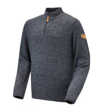 Ski-Doo- Men's Club House Quarter Zip Sweater