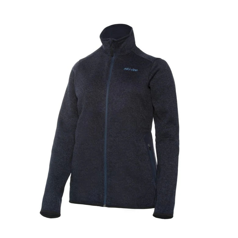 Ski-Doo- Women's Mid Layer Fleece Zip Up Sweater