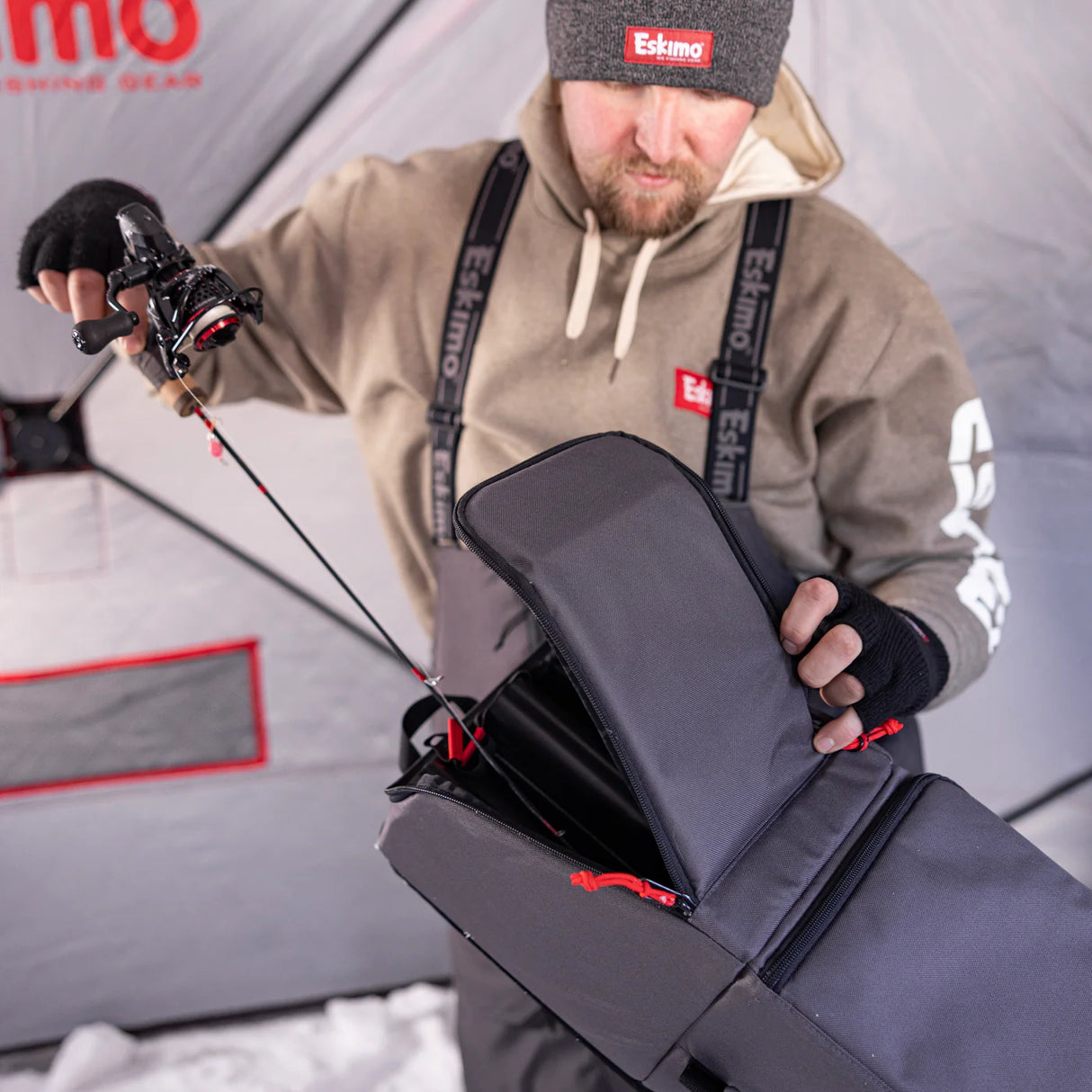 Eskimo- 42" Ice Rod Locker