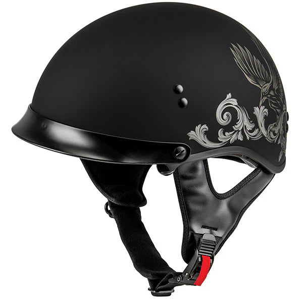 G-Max- HH65 Coruvs Half Helmet