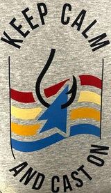 RAXFIN- 'Keep Calm' Fish Crewneck Sweatshirt