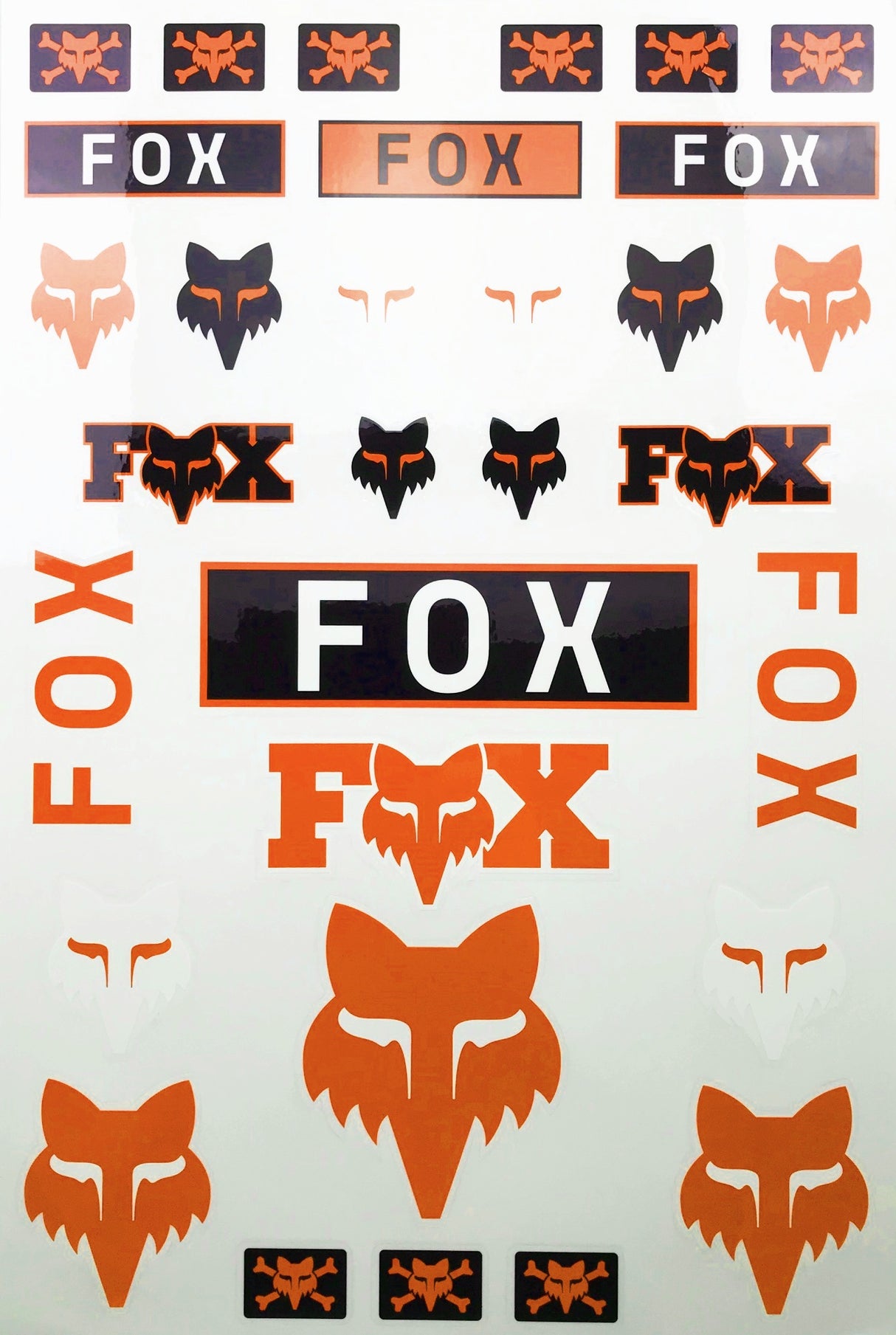 FOX- Track Pack Decals