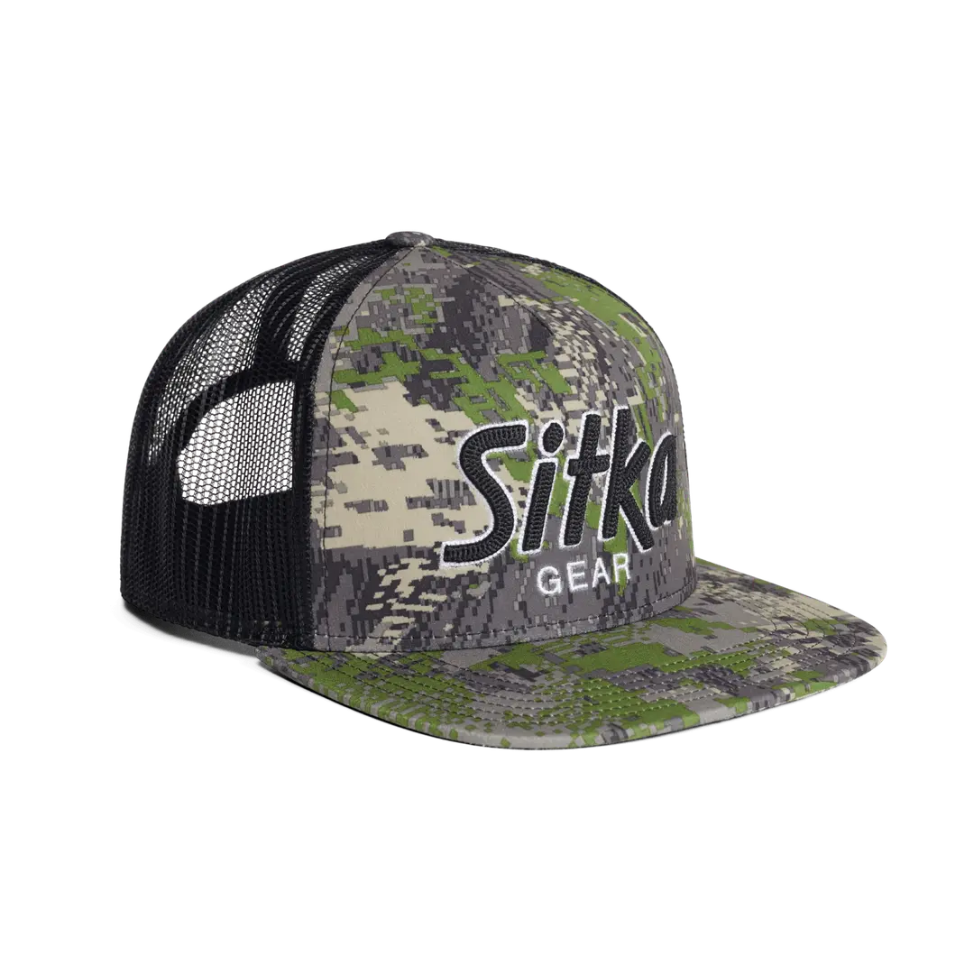 Sitka- 90s Script Hi Pro Trucker Hat