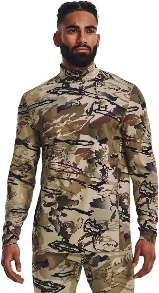 Under Armour- Men's Camo CGI Mock Long Sleeve