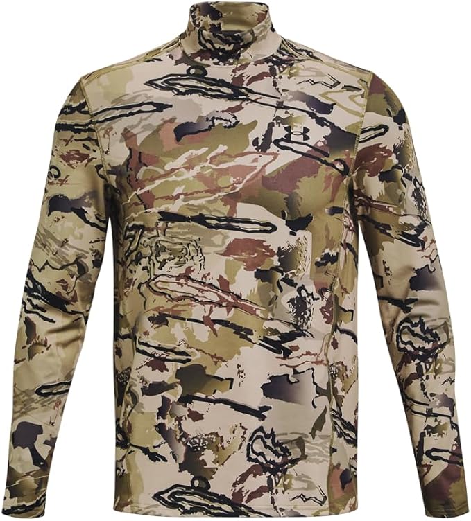 Under Armour- Men's Camo CGI Mock Long Sleeve