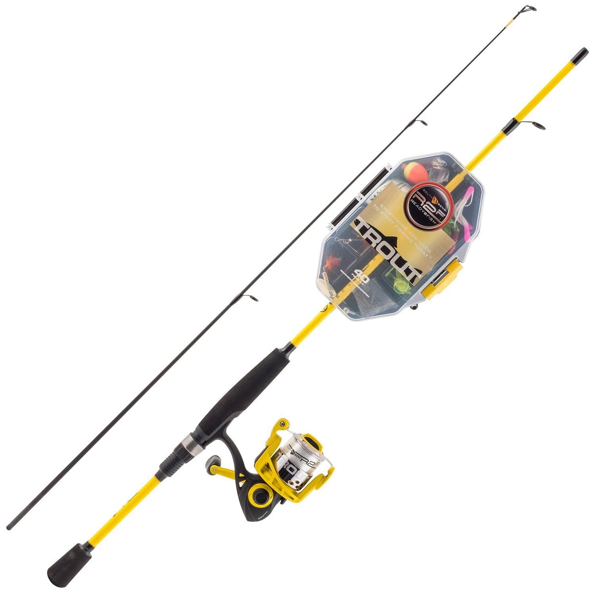 Ready 2 Fish- Trout Fishing Rod and Reel Combo