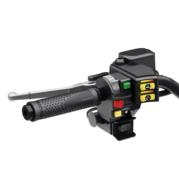 Can-Am- Heated Grips and Thumb Throttle Combo