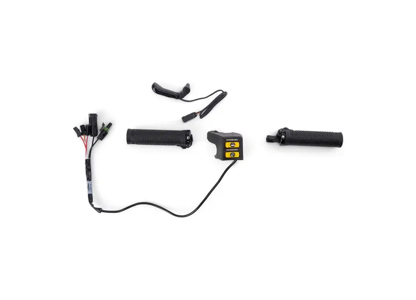 Can-Am- Heated Grips and Thumb Throttle Combo
