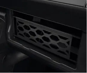 Can-Am- Defender Dash Storage Compartment Net for Heating System
