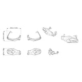 Can-Am- Outlander Driver Full Wrap Handguards