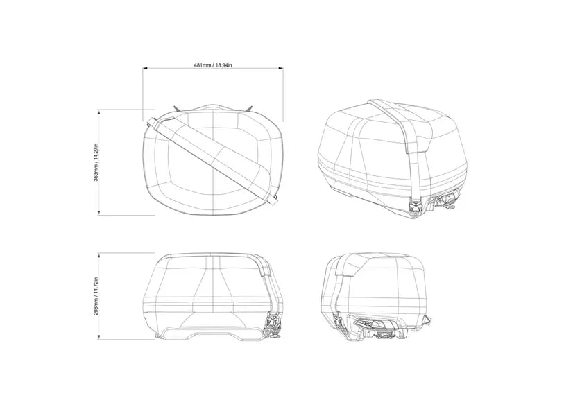 Can-Am- LinQ 40L Roll Top Bag