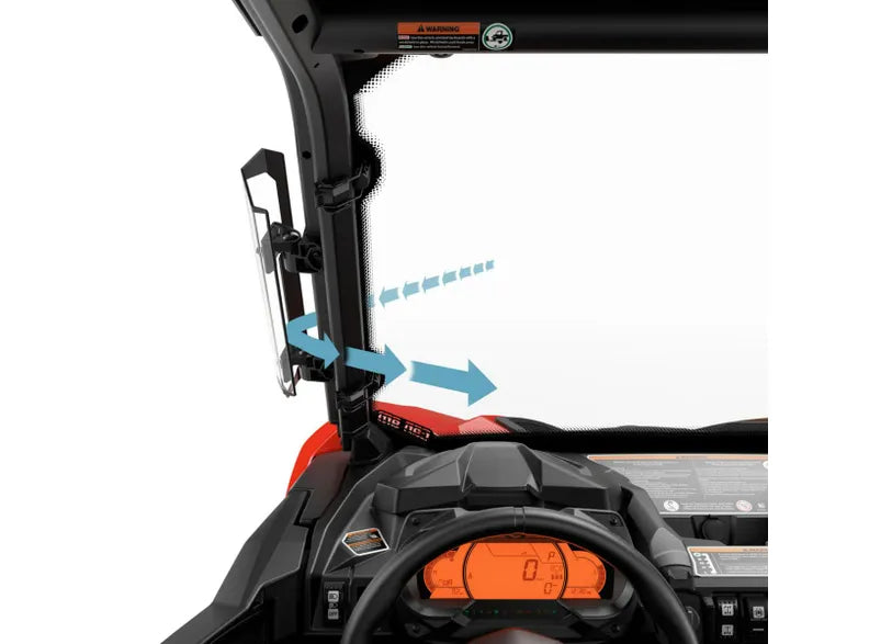 Can-Am- Maverick and Commander Side Wind Deflectors