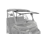 Can-Am- Defender and Defender HD11 Flip Windshield, Hardcoated