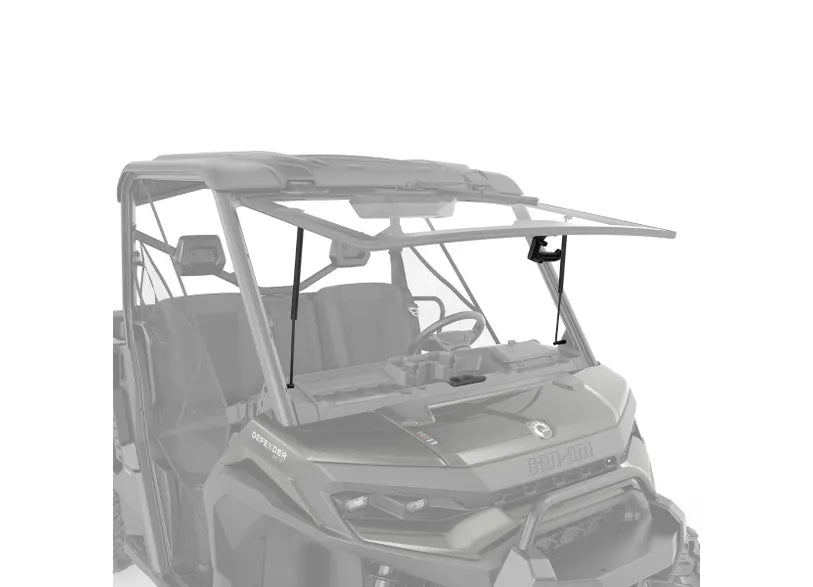 Can-Am- Defender Glass Windshield Flip Conversion Kit