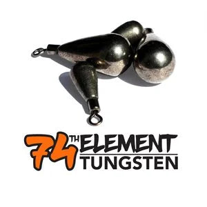 74th Element Tungsten- Teardrop Eyed/ Larme À I'Oeil Sinker