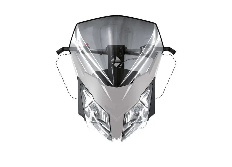 Ski-Doo- High WIndshield