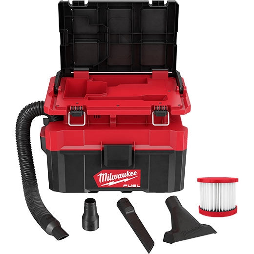 Milwaukee- M18 FUEL 2.5 Gallon Wet/ Dry Vacuum with Packout Compatibility