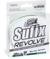 Sufix- Revolve Ultra Thin Finesse Braid Fishing Line