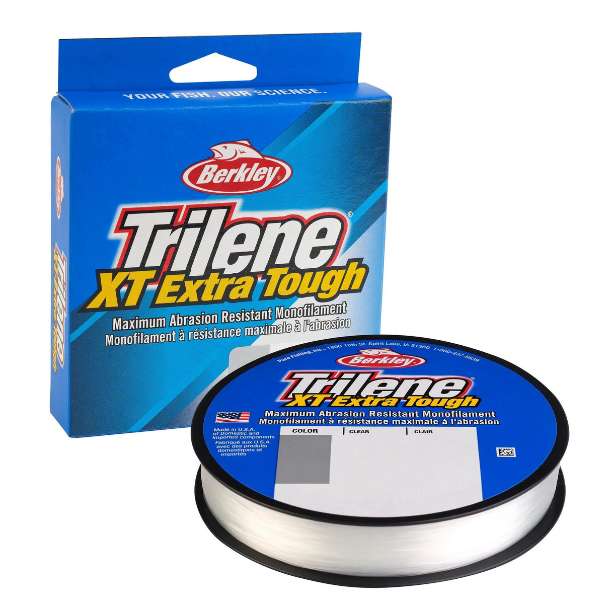 Berkley- Trilene XT Extra Tough Monofilament Fishing Line