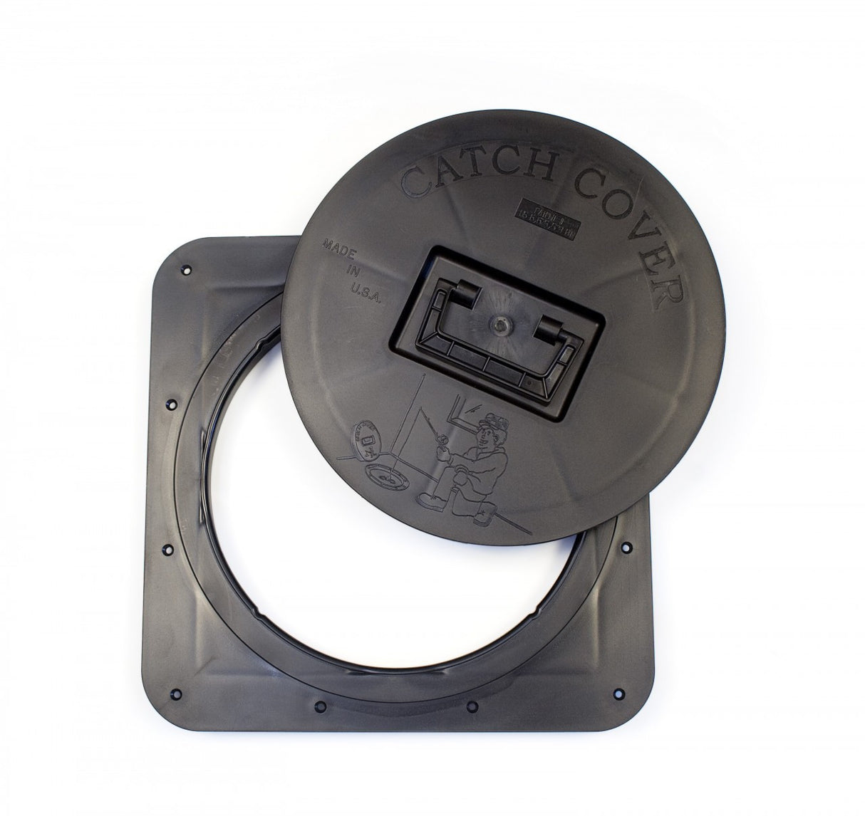 Catch Cover- Square Catch Hole Cover for Ice Fishing Holes