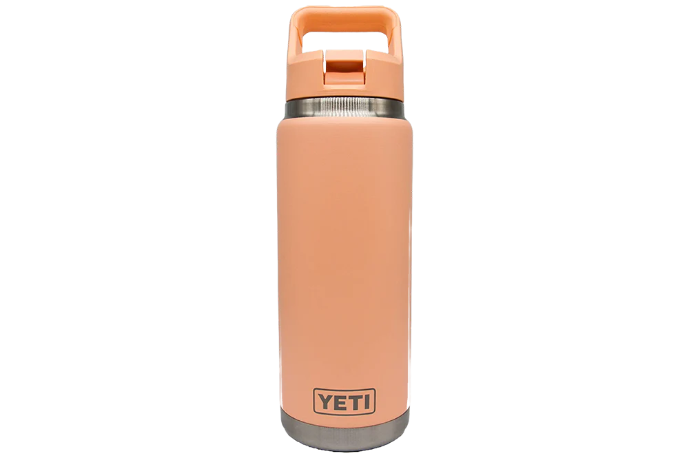 YETI - Rambler Water Bottle With Colour-Matched Straw Lid